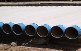 Underground steel pipe